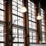 Windows in the historic Powerhouse