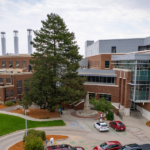 A drone photo of the Powerhouse Energy Campus