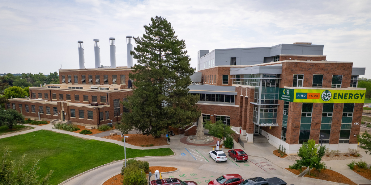 A drone photo of the Powerhouse Energy Campus