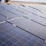 A series of solar panels on the Powerhouse