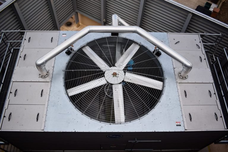 HVAC equipment at the Powerhouse